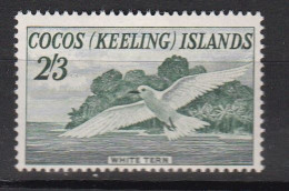 Cocos Dépendance Australienne Sterne Blanche N°6   2/3 Vert Neuf ** - Cocos (Keeling) Islands