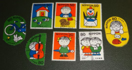 Nippon - Japan - 8 Leftovers - Dick Bruna - Nijntje Famlie - Other & Unclassified