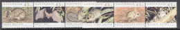 Australia 1992, Set Of Stamps Showing Threatened Species In Unmounted Mint - Ungebraucht