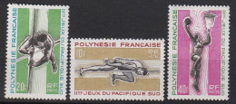 Polynésie Française Jeux Du Pacifique N° 42/43/44 Neufs** - Unused Stamps