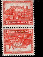 Deutsches Reich SK 16 Nothilfe MNH Postfrisch ** Neuf - Booklets & Se-tenant