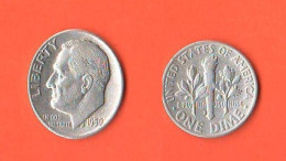America Dime 1959 D USA 10 Cents Roosevelt  America XXX - 1946-...: Roosevelt