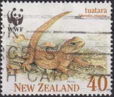 1991 Neuseeland ° Mi:NZ 1162, Sn:NZ 1026, Yt:NZ 1107,Tuatara (Sphenodon Punctatus) - Used Stamps