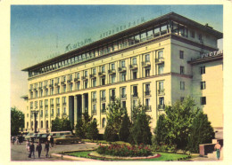 TASHKENT, HOTEL, ARCHITECTURE, CARS, UZBEKISTAN, POSTCARD - Uzbekistan