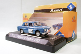 Solido Racing - RENAULT 8 R8 Gordini #104 Rallye Monte-Carlo 1967 Réf. 1935 BO 1/43 - Solido