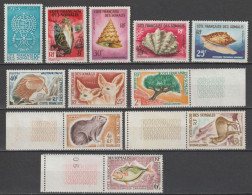 COTE DES SOMALIS - 1962 - ANNEE COMPLETE YVERT N°304/314 ** MNH (304 * MLH) - COTE = 85 EUR. - Unused Stamps