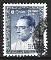 CEYLAN. N°344 Oblitéré De 1964. Ancien Premier Ministre. - Sri Lanka (Ceylan) (1948-...)