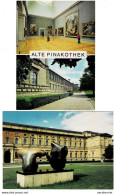 MÜNCHEN - Alte Pinakothek  (2 Postkarten) - Museum