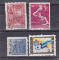 Suéde YT° 559 + 561-562 + 563-566 + 570-571 - Used Stamps