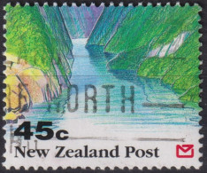1992 Neuseeland ° Mi:NZ 1251A, Sn:NZ 1123, Yt:NZ 1195, Fjord - Gebruikt