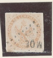 MARTINIQUE  - N°5 COLONIES GÉNÉRALES -Obl - LOSANGE M Q E - Used Stamps