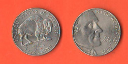 America  5 Cents 2005 P Bisonte USA Five Cents America Nickel Coin   XXX - Gedenkmünzen