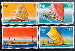 Fiji 1977, Canoes, MNH Stamps Set - Fiji (1970-...)