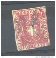 Italie  -  Toscane  :  Yv  21  (o) - Toscane