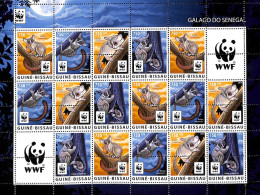 A7536 - GUINE BISSAU - ERROR MISPERF Stamp Sheet - 2015 - Animals, WWF - Andere & Zonder Classificatie