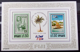 Fiji 1996, Post And Telecommunication, MNH S/S - Fiji (1970-...)