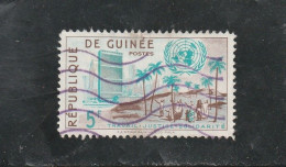 GUINEE   1959   Y.T.  N° 23  à  26   Incomplet   Oblitéré  26 - Guinée (1958-...)