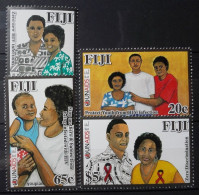 Fiji 2011, HIV Aids Prevention, MNH Stamps Set - Fiji (1970-...)