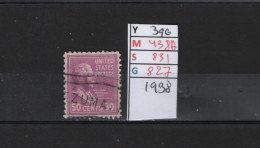 PRIX FIXE Obl 396 YT 438A MIC 831 SCO 827 GIB William Howard Taft 1938 Etats Unis 58A/02 - Used Stamps