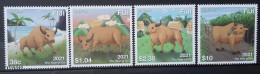Fiji 2020, Chinese Year Of Ox, MNH Stamps Set - Fiji (1970-...)