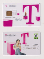 UNITED KINGDOM - T Mobile SIM With Chip And Magnetic Top Up Unused  Phonecards - Andere & Zonder Classificatie