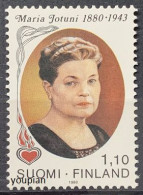 Finland 1980, 100th Birthday Of Maria Jotuni, MNH Stamps Set - Neufs