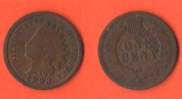 America  1 Cent 1893 USA One Cent America Bronze Coin   XXX - Commemorative