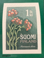 Finland 2010, Flower, MNH Unusual Single Stamp - Ungebraucht