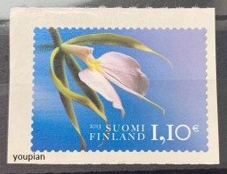 Finland 2013, Orchids, MNH Unusual Single Stamp - Ongebruikt