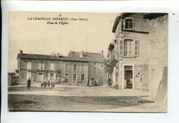 La Chapelle Thyreuil Deux Sevres Place De L'église - Coulonges-sur-l'Autize