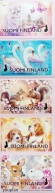 Finland 2023, Animals As Closely Friends, MNH Stamps Set - Nuevos