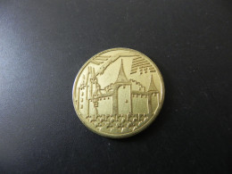 Jeton Token Schweiz Suisse Switzerland - Canton De Vaud - Chateau D'Aigle 1974 - Andere & Zonder Classificatie