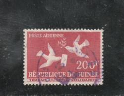 GUINEE   République  1962  Y.T.  N° 22  à  25  Incomplet  Oblitéré  25 - Guinée (1958-...)