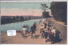 VICHY- PROMENADE SUR LES BORDS DE L ALLIER- LES ANES - Vichy