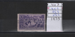 PRIX FIXE Obl 407 YT 451 MIC 855 SCO 852 GIB Base-ball 1939 Etats Unis 58A/02 - Usati