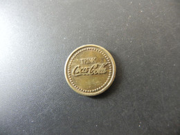 Jeton Token - Trink Coca Cola - Automaten Münzen - Other & Unclassified
