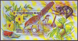 MADAGASCAR - BIRDS - ROTARY - AYE AYE - FROGS - **MNH - 1988 - Rane