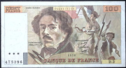 FRANCE * 100 Francs * Delacroix * 1978 * Fay 69.01a * Etat/Grade TTB/VF - 100 F 1978-1995 ''Delacroix''