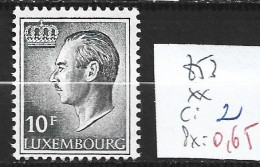 LUXEMBOURG 853 ** Côte 2 € - 1965-91 Giovanni