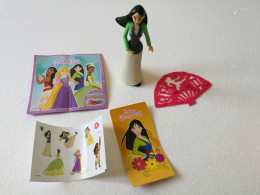 Kinder :  MPG VD-D-10   Maxi-Ei -Inhalte 2022-23 - Disney Princess + Card + BPZ - Ü-Ei