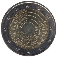 SV20021.1 - SLOVENIE - 2 Euros Commémo. Fondation Du Musée De Kranj  - 2021 - Slowenien