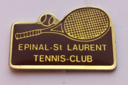 AA217 Pin's Club Tennis De ST Saint Laurent Épinal Vosges Achat Immédiat - Tenis