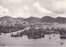 Hong Kong - A View Of The Bay - Formato Grande Viaggiata – FE390 - Chine (Hong Kong)