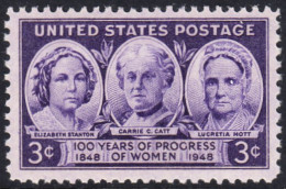 !a! USA Sc# 0959 MNH SINGLE (a2) - Progress Of Women - Ungebraucht