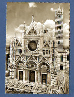 1958 - SIENA - FACCIATA DELLA CATTEDRALE  - ITALIA - Siena