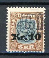 BE-25 Islande N° 122 Oblitéré à 10% De La Cote.   A Saisir !!!. - Used Stamps