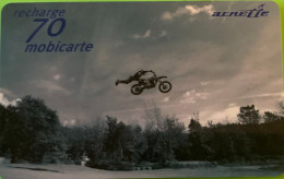 MBC 55  -  ARNETTE 8  -  Moto Saut -   70 Unités - - Cellphone Cards (refills)