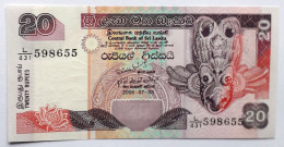 SRI LANKA - 20 RUPIES - P 109 (2006) - UNCIRC - BANKNOTES - PAPER MONEY - CARTAMONETA - - Ghana