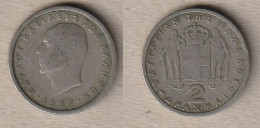 00003) Griechenland, 2 Drachmen 1957 - Grèce