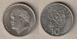 00005) Griechenland, 10 Drachmen 1998 - Grèce